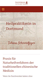 Mobile Screenshot of dortmund-heilpraktiker.info