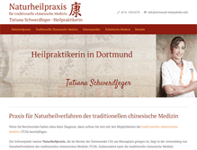 Tablet Screenshot of dortmund-heilpraktiker.info